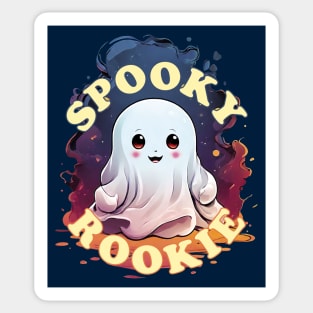 Spooky Rookie Cute Ghost Sticker